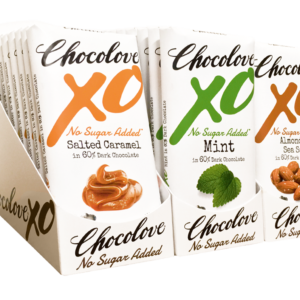 Chocolove XO No Sugar Chocolate Bar - Bulk